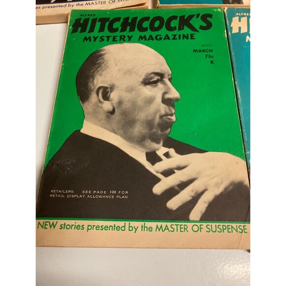 Alfred Hitchcock Mystery Magazine Lot 1974 Vintage, Thriller, Horror, VTG, 70s - Picture 6 of 10